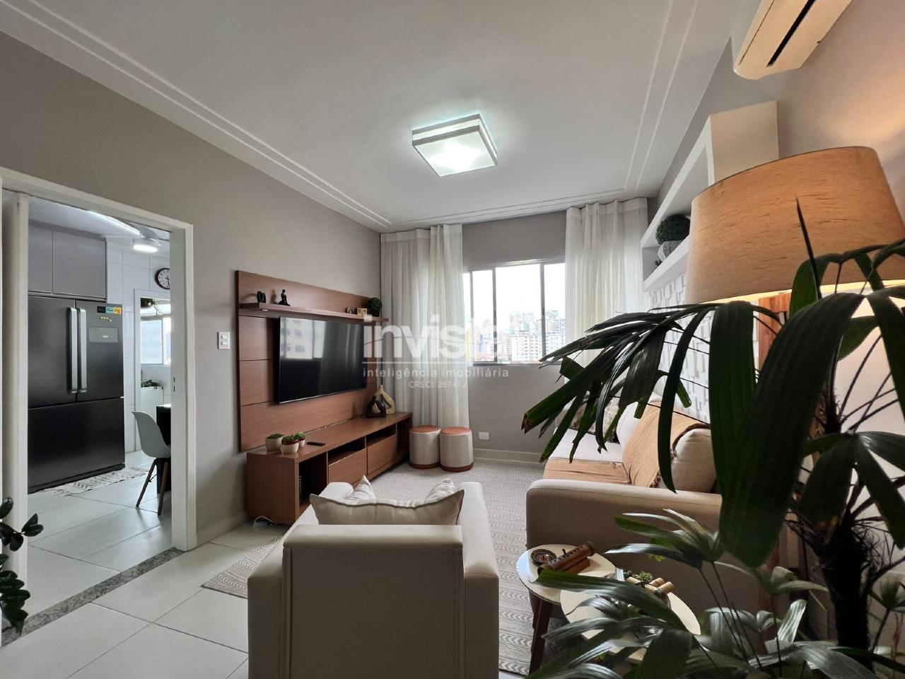 Apartamento a venda no bairro Campo Grande - Santos
