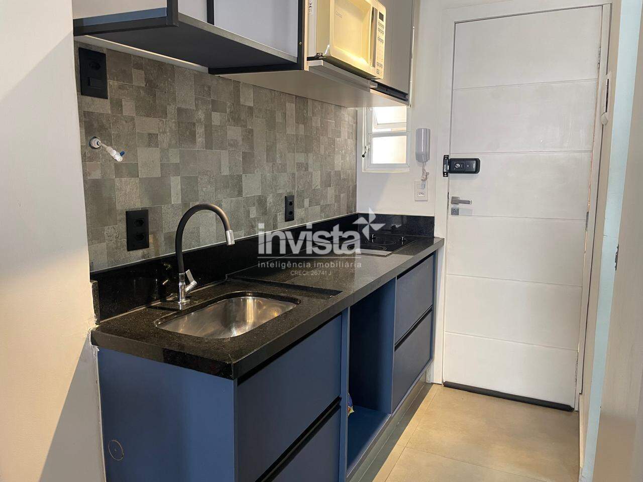 Kitnet para alugar em Santos-SP no bairro Jos&eacute; Menino, com 1 dormit&oacute;rio e 30m&sup2; - Santos