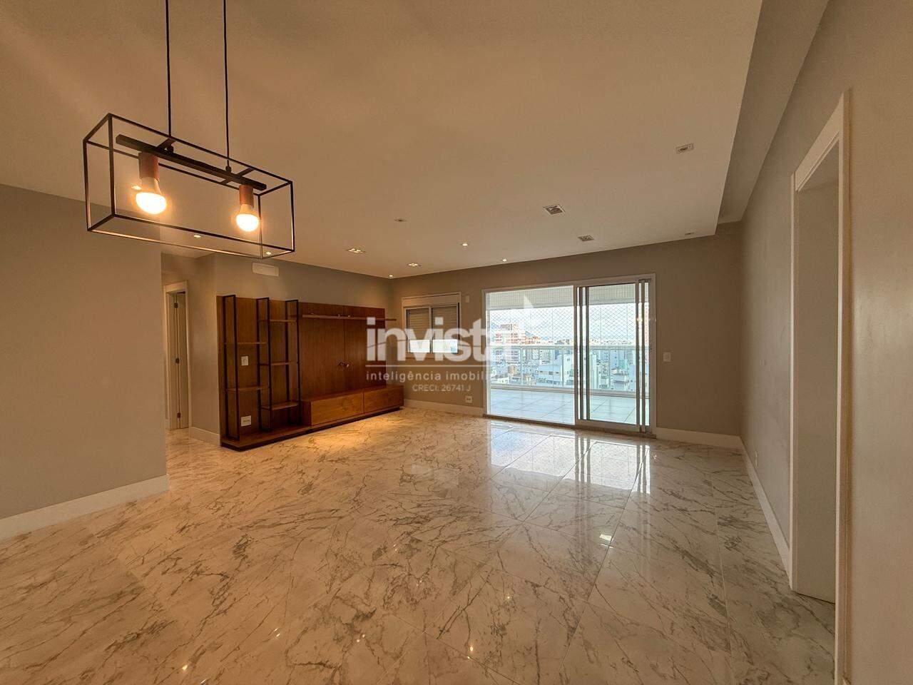 C&oacute;digo: 41165 R$ 2.550.000,00 Apartamento &agrave; venda no bairro Boqueir&atilde;o 143 m&sup2; 3 quartos 2 vagas - Santos