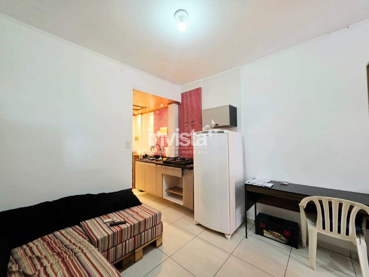 C&oacute;digo: 41177 R$ 285.000,00 Apartamento &agrave; venda no bairro Ponta da Praia 32 m&sup2; 1 quarto 1 vaga - Santos