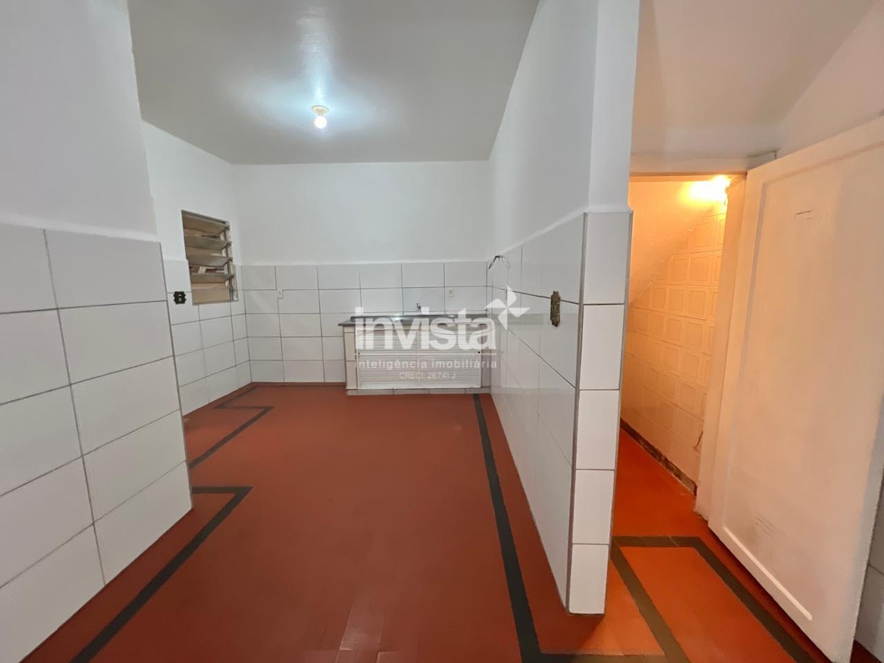 Casa &agrave; venda no bairro Macuco - Santos