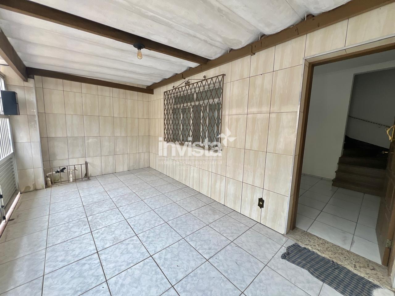 C&oacute;digo: 41179 R$ 600.000,00 Casa &agrave; venda no bairro Macuco 110 m&sup2; 2 quartos 1 vaga - Santos