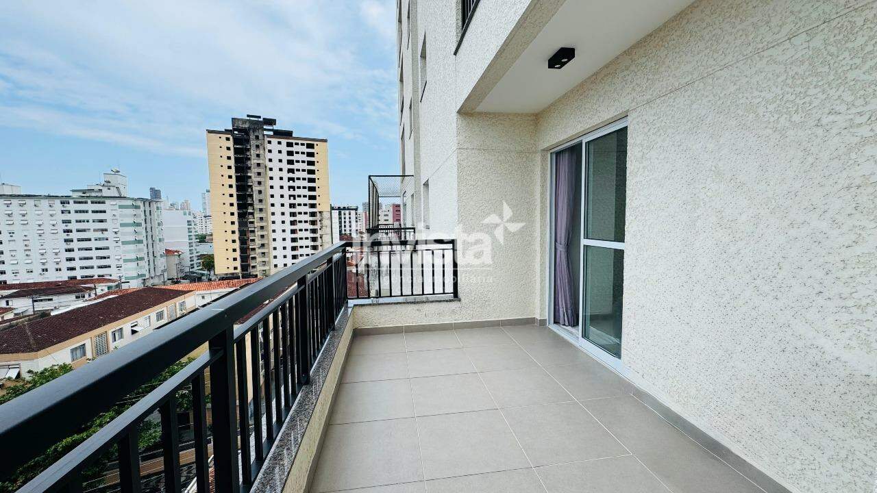 C&oacute;digo: 41185 R$ 4.999,00 Apartamento para alugar em Santos-SP no bairro Marap&eacute;, com 2 dormit&oacute;rios e 90m&sup2; 90 m&sup2; 2 quartos 2 vagas - Santos