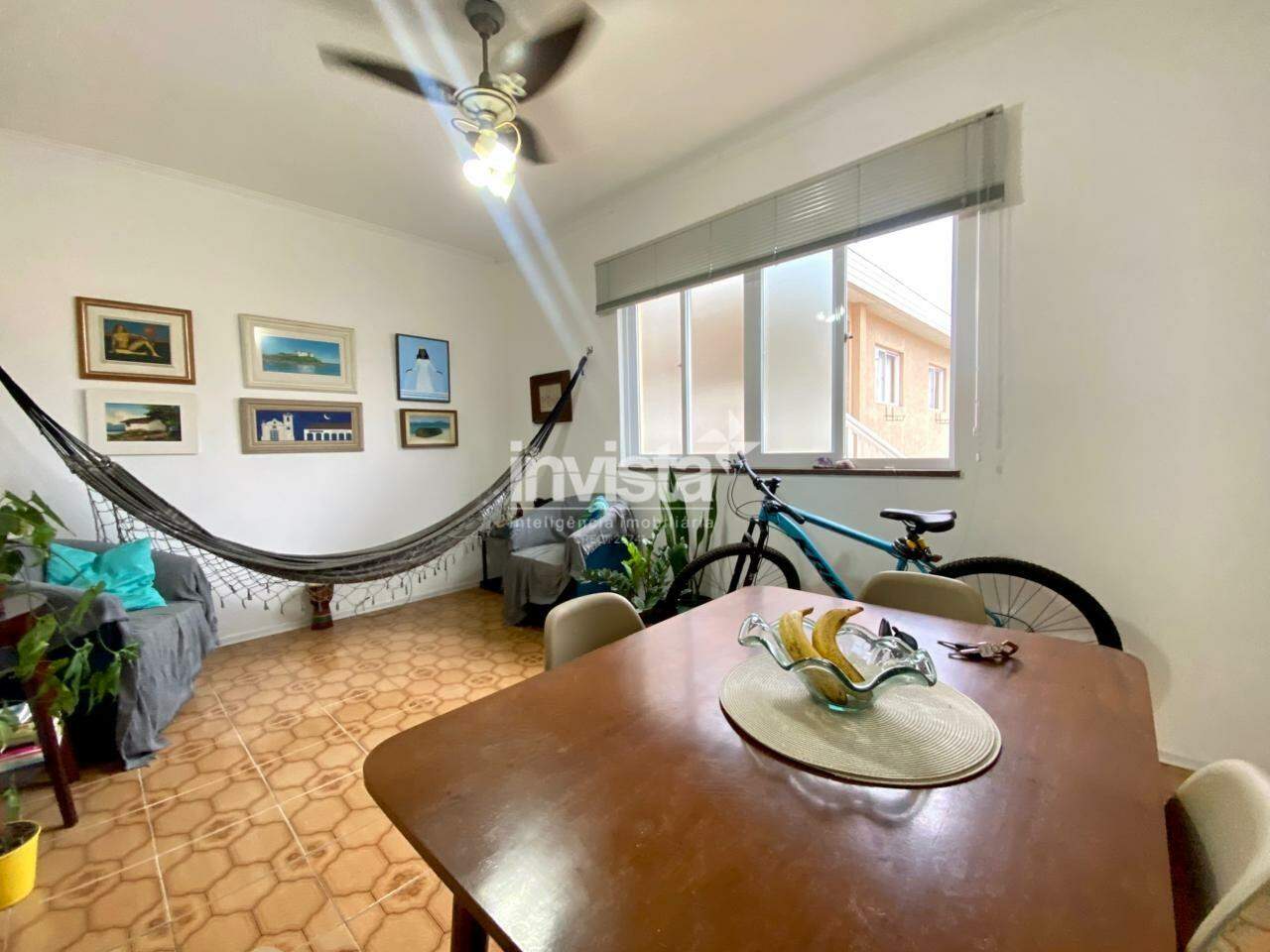 C&oacute;digo: 41191 R$ 340.000,00 Apartamento &agrave; venda no bairro Aparecida 55 m&sup2; 1 quarto 1 vaga - Santos