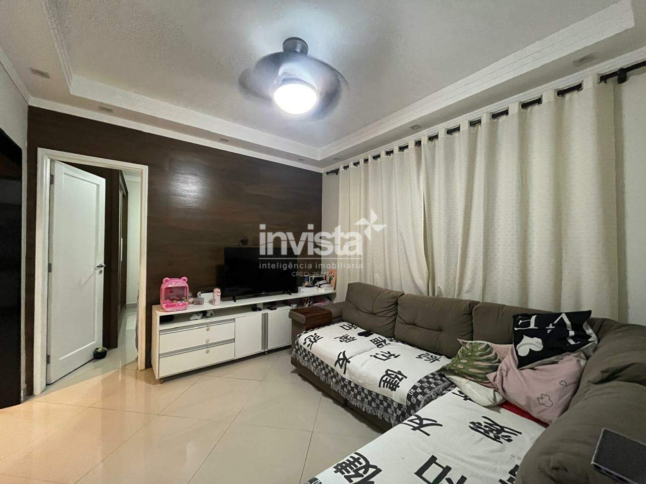 C&oacute;digo: 41205 R$ 385.000,00 Apartamento &agrave; venda no bairro Campo Grande 54 m&sup2; 2 quartos 1 vaga - Santos