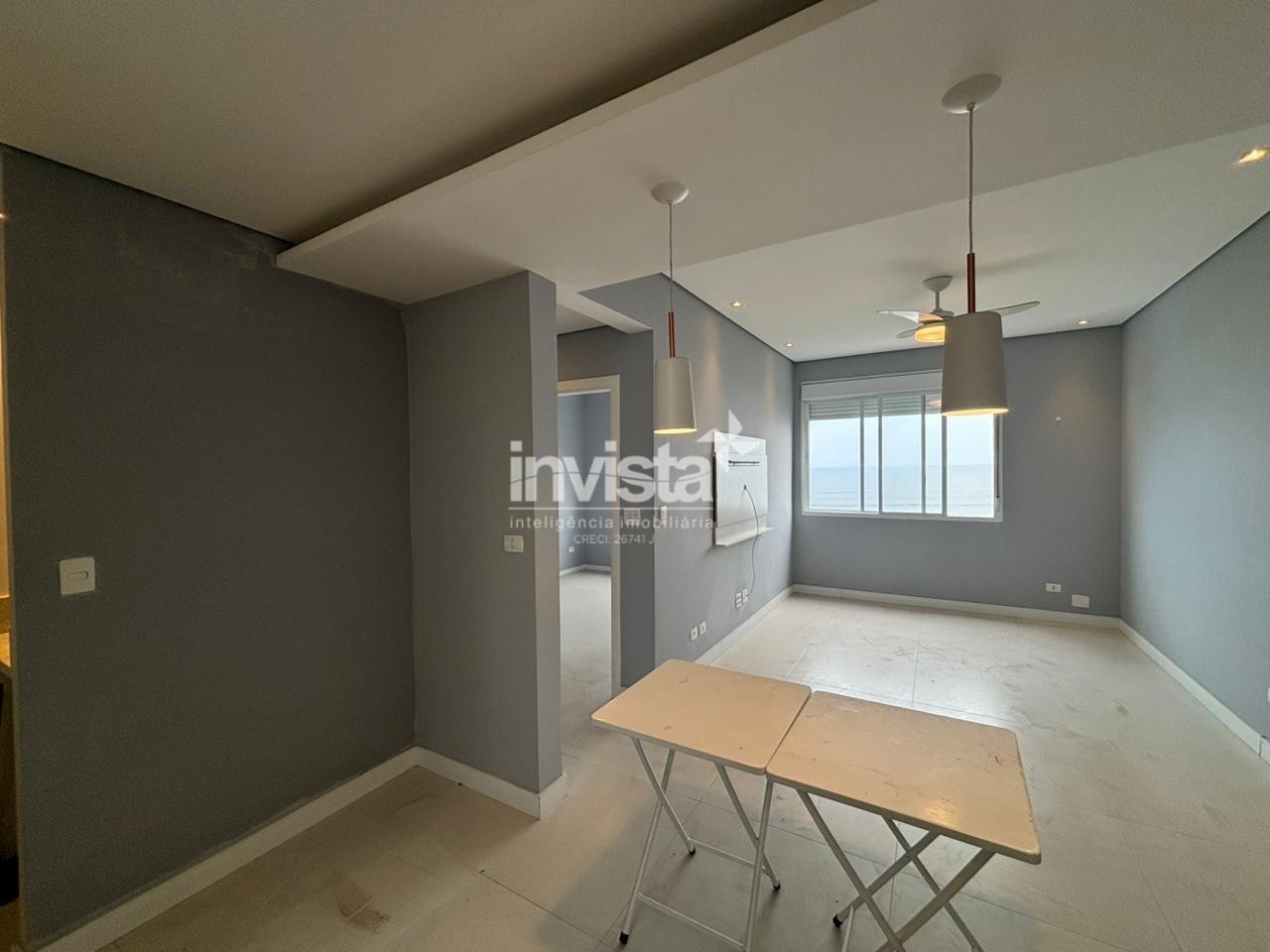 Apartamento para aluguel no bairro Embar&eacute; - Santos