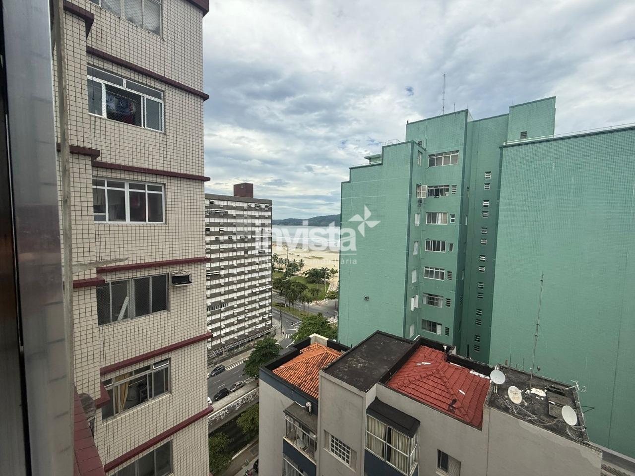 C&oacute;digo: 41215 R$ 3.000,00 Apartamento para alugar no bairro Jos&eacute; Menino 62 m&sup2; 2 quartos 0 vagas - Santos