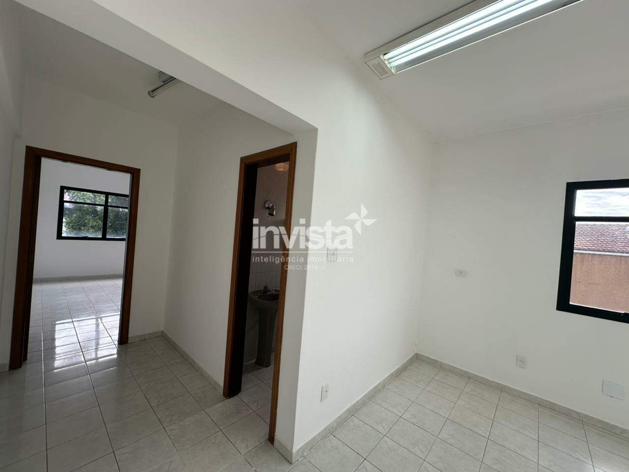 Sala Comercial para alugar em Santos-SP no bairro Vila Mathias, com 0 dormit&oacute;rio e 120m&sup2; - Santos