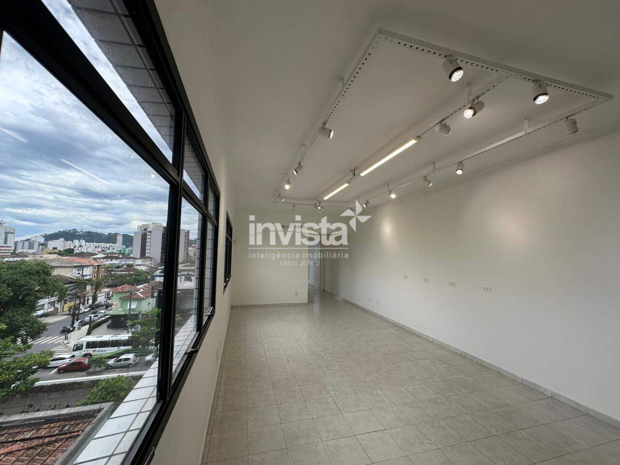 C&oacute;digo: 41219 R$ 2.800,00 Sala Comercial para alugar em Santos-SP no bairro Vila Mathias, com 0 dormit&oacute;rio e 120m&sup2; 120 m&sup2; 0 quartos 0 vagas - Santos