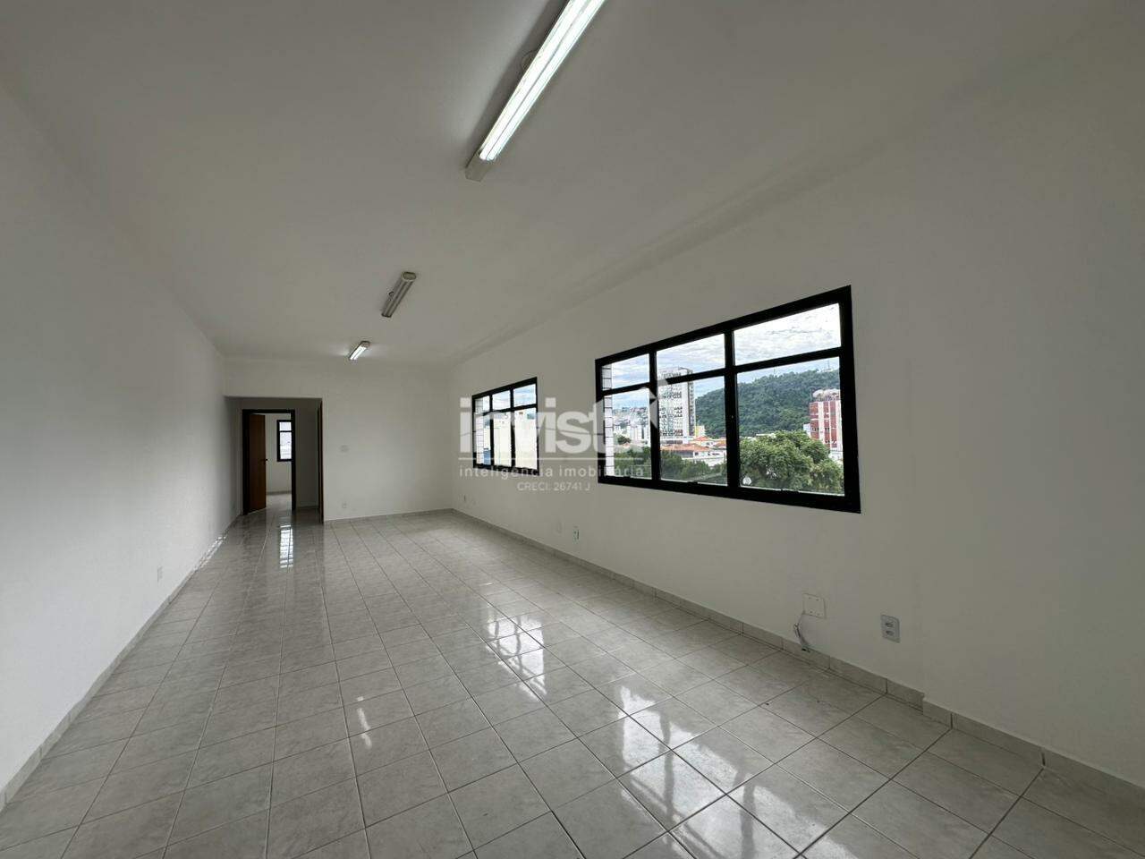 C&oacute;digo: 41221 R$ 2.800,00 Sala Comercial para alugar em Santos-SP no bairro Vila Mathias, com 0 dormit&oacute;rio e 120m&sup2; 120 m&sup2; 0 quartos 0 vagas - Santos