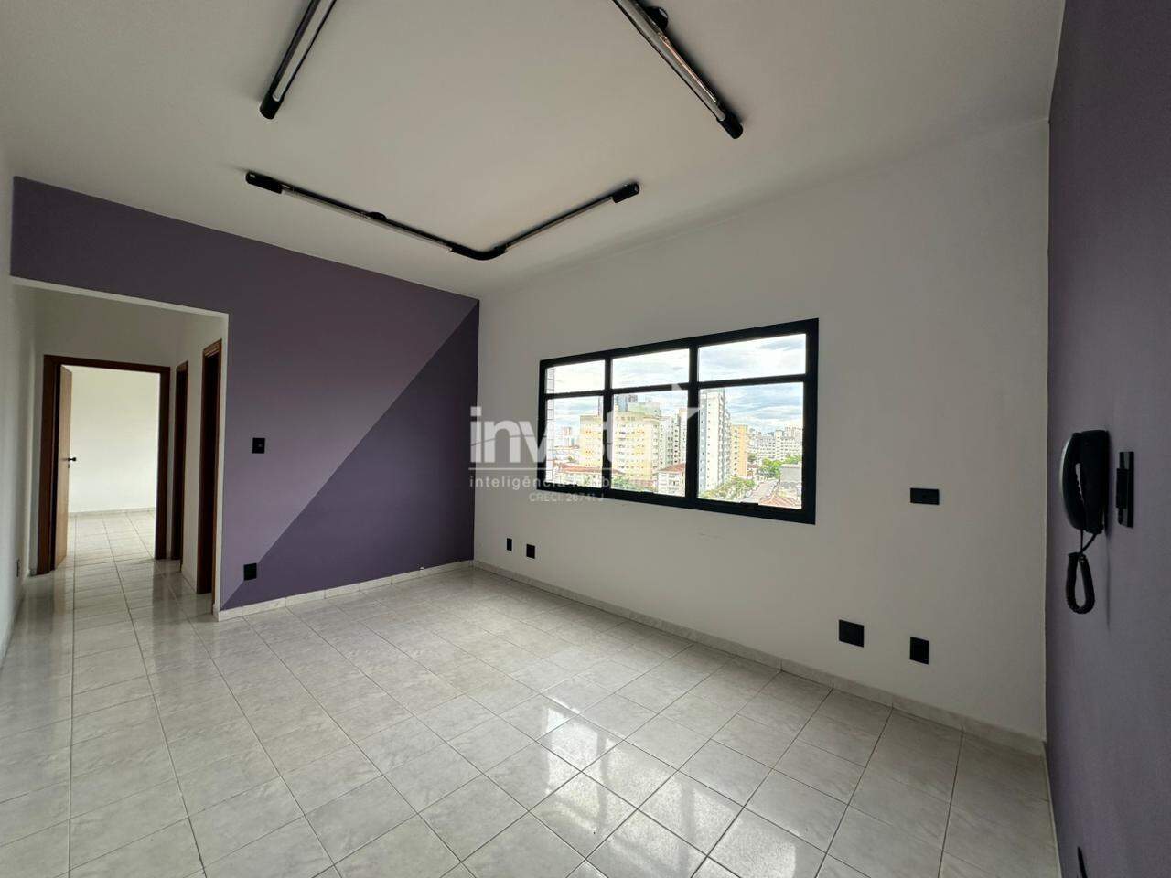 C&oacute;digo: 41223 R$ 2.600,00 Sala Comercial para alugar em Santos-SP no bairro Vila Mathias, com 0 dormit&oacute;rio e 95m&sup2; 95 m&sup2; 0 quartos 0 vagas - Santos