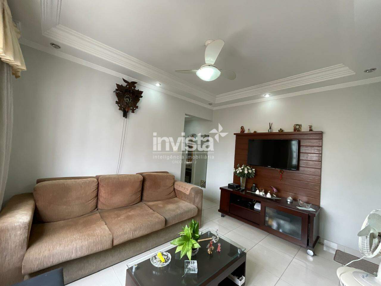 C&oacute;digo: 41234 R$ 430.000,00 Apartamento &agrave; venda no bairro Gonzaga 45 m&sup2; 1 quarto 1 vaga - Santos