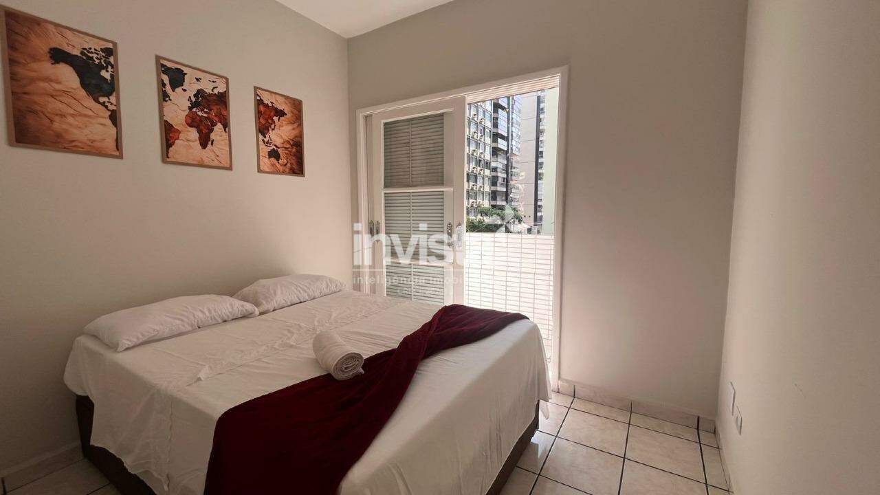 C&oacute;digo: 41237 R$ 3.300,00 Apartamento para alugar em Santos-SP no bairro Gonzaga, com 1 dormit&oacute;rio e 37m&sup2; 37 m&sup2; 1 quarto 1 vaga - Santos