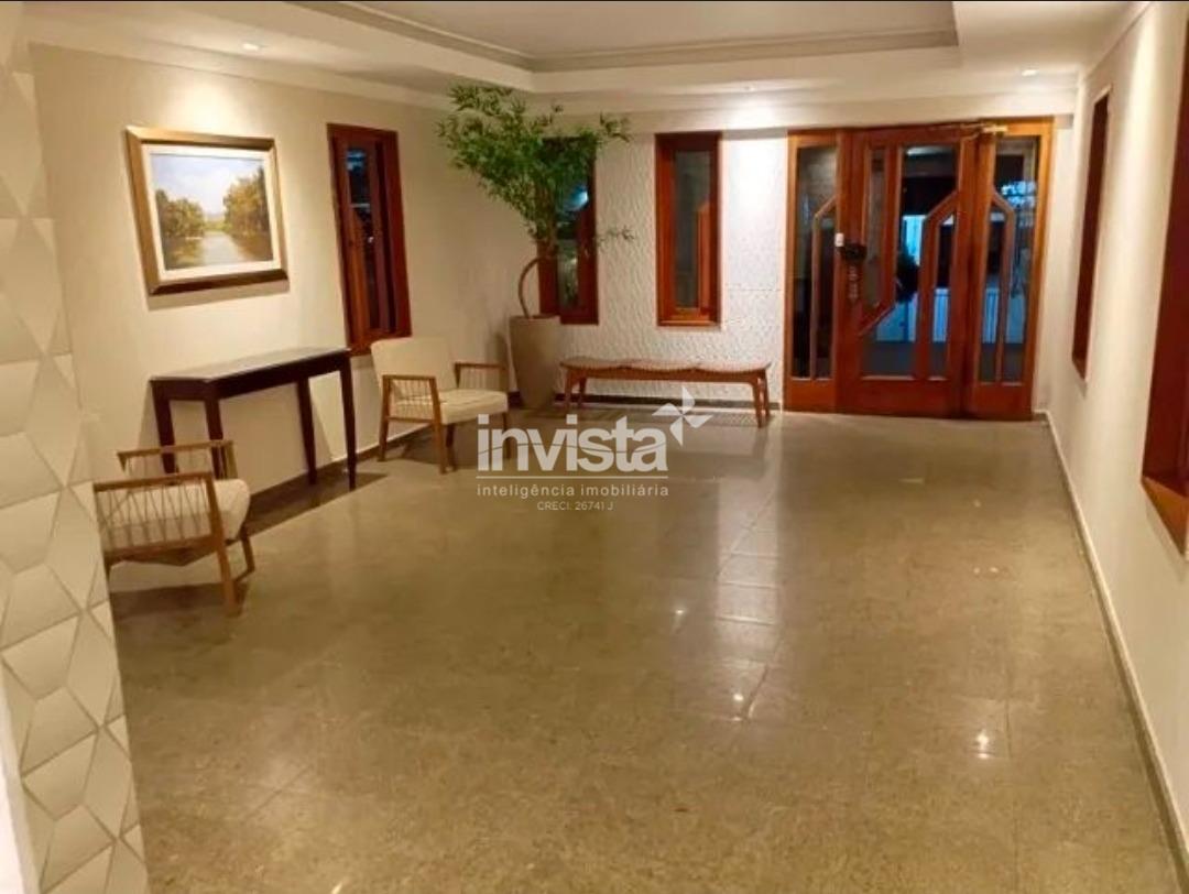 C&oacute;digo: 41242 R$ 5.000,00 Apartamento para alugar no bairro Campo Grande 112 m&sup2; 3 quartos 1 vaga - Santos