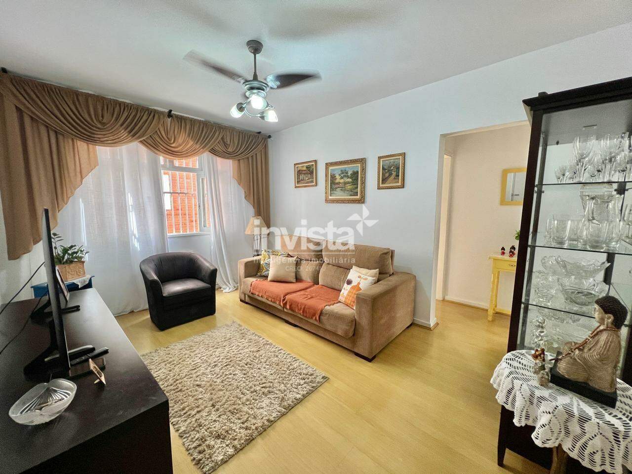 C&oacute;digo: 41245 R$ 550.000,00 Apartamento &agrave; venda no bairro Ponta da Praia 82 m&sup2; 3 quartos 1 vaga - Santos