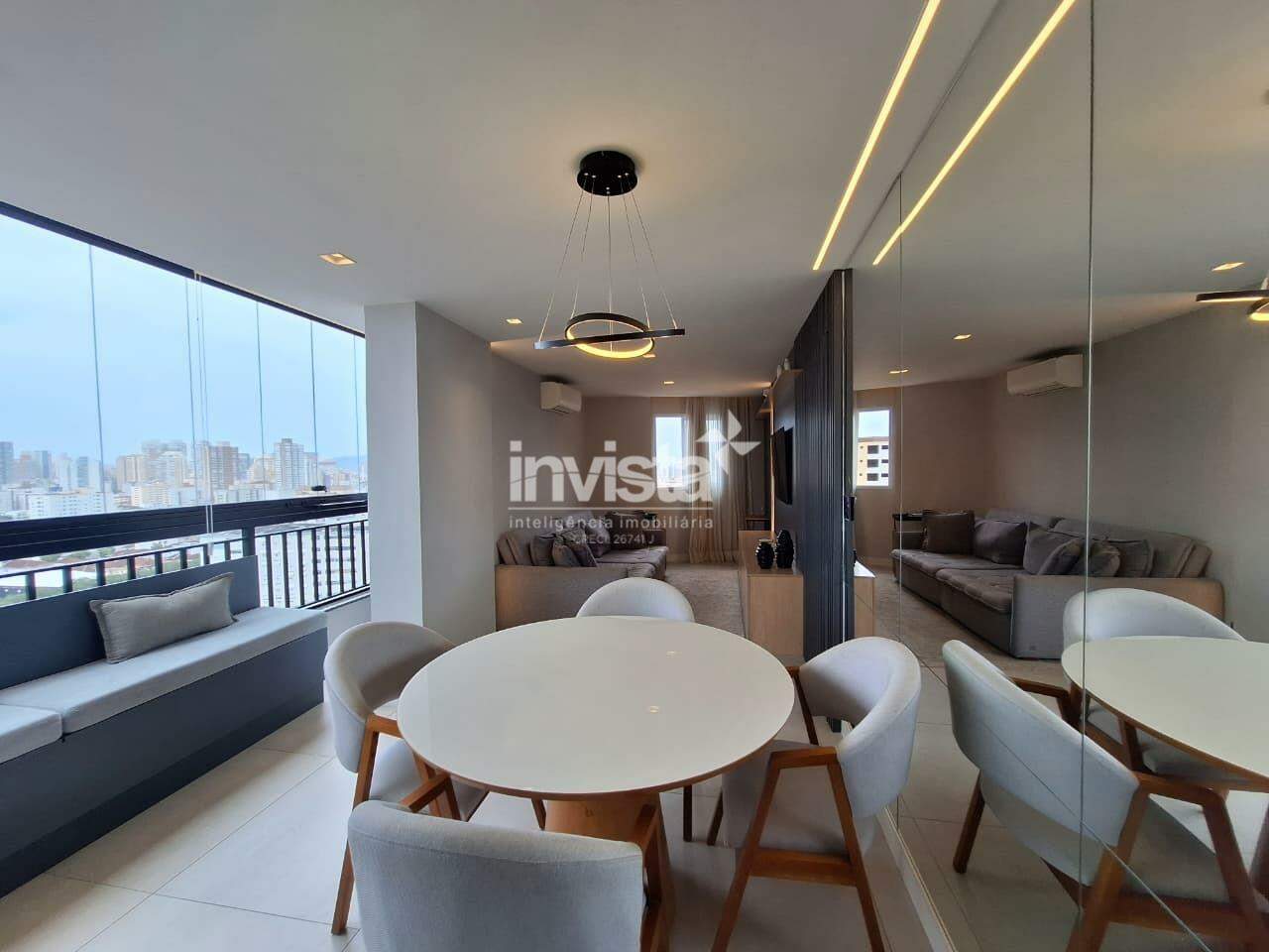 C&oacute;digo: 41262 R$ 1.100.000,00 Apartamento &agrave; venda no bairro Marap&eacute; 90 m&sup2; 2 quartos 1 vaga - Santos