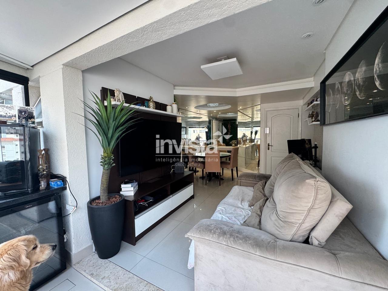 Apartamento &agrave; venda no bairro Jos&eacute; Menino - Santos