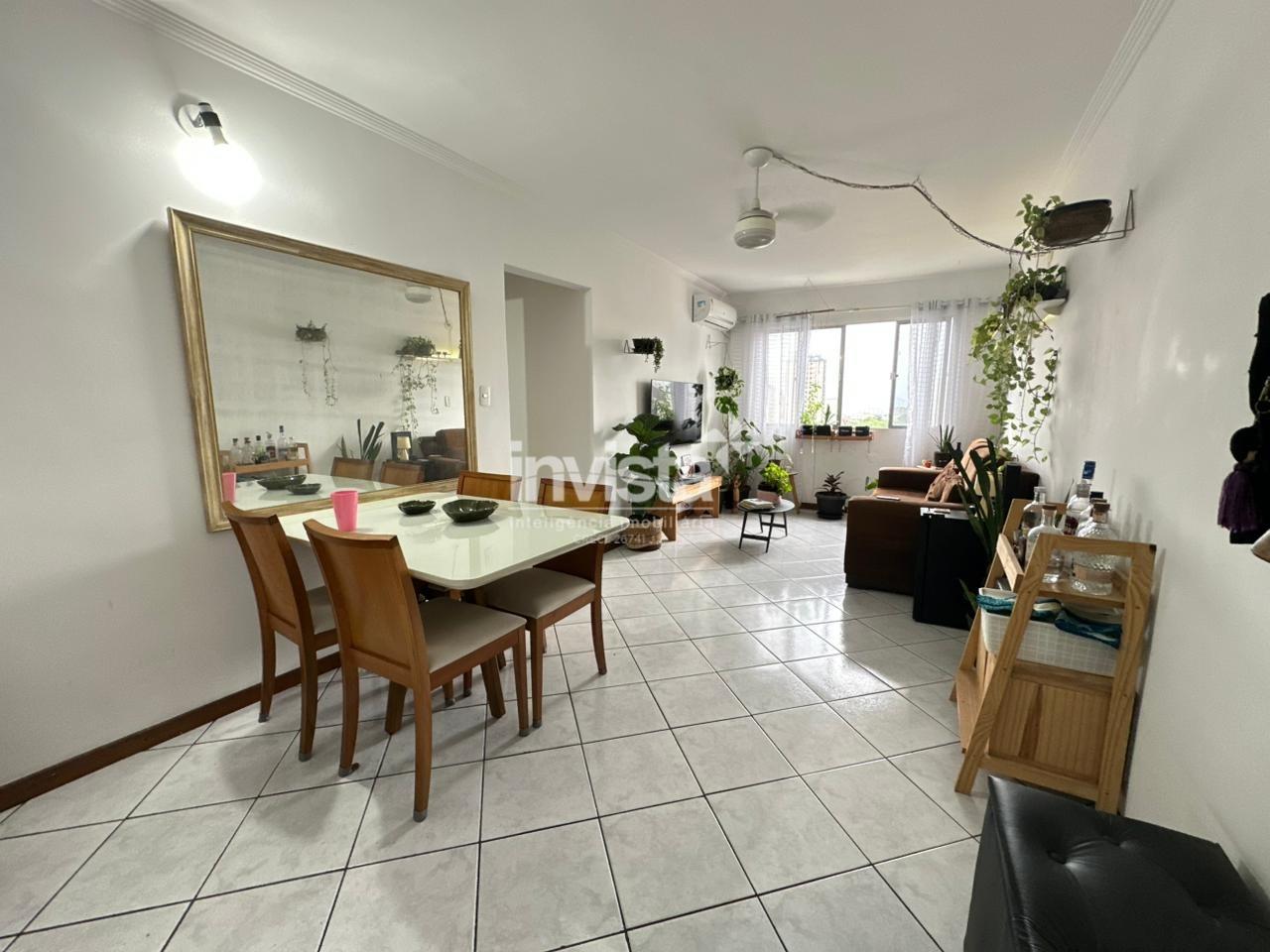 C&oacute;digo: 41265 R$ 515.000,00 Apartamento &agrave; venda no bairro Aparecida 82 m&sup2; 3 quartos 1 vaga - Santos