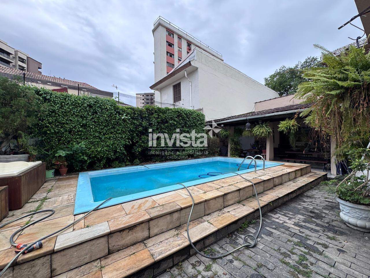 C&oacute;digo: 41266 R$ 2.500.000,00 Casa &agrave; venda no bairro Embar&eacute; 268 m&sup2; 4 quartos 5 vagas - Santos