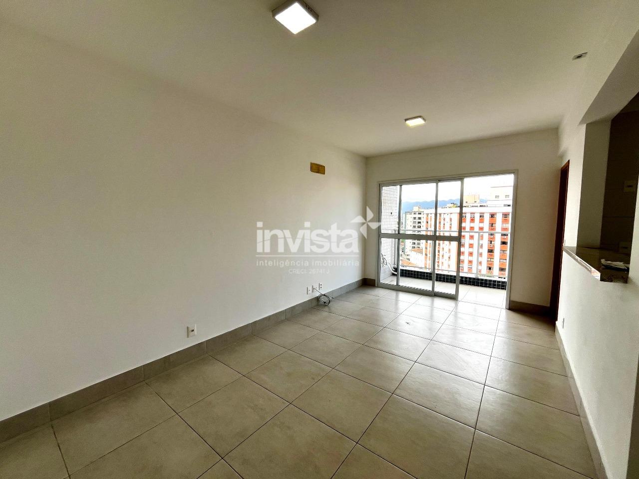 C&oacute;digo: 41267 R$ 3.400,00 Apartamento para alugar no bairro Embar&eacute; 65 m&sup2; 1 quarto 1 vaga - Santos