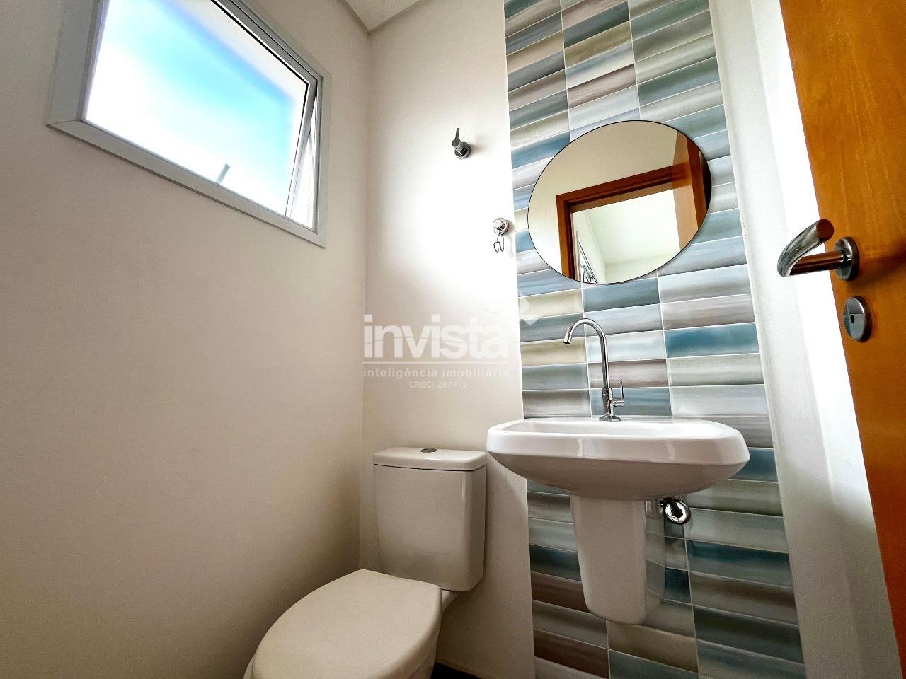 Apartamento para aluguel no bairro Embar&eacute; - Santos