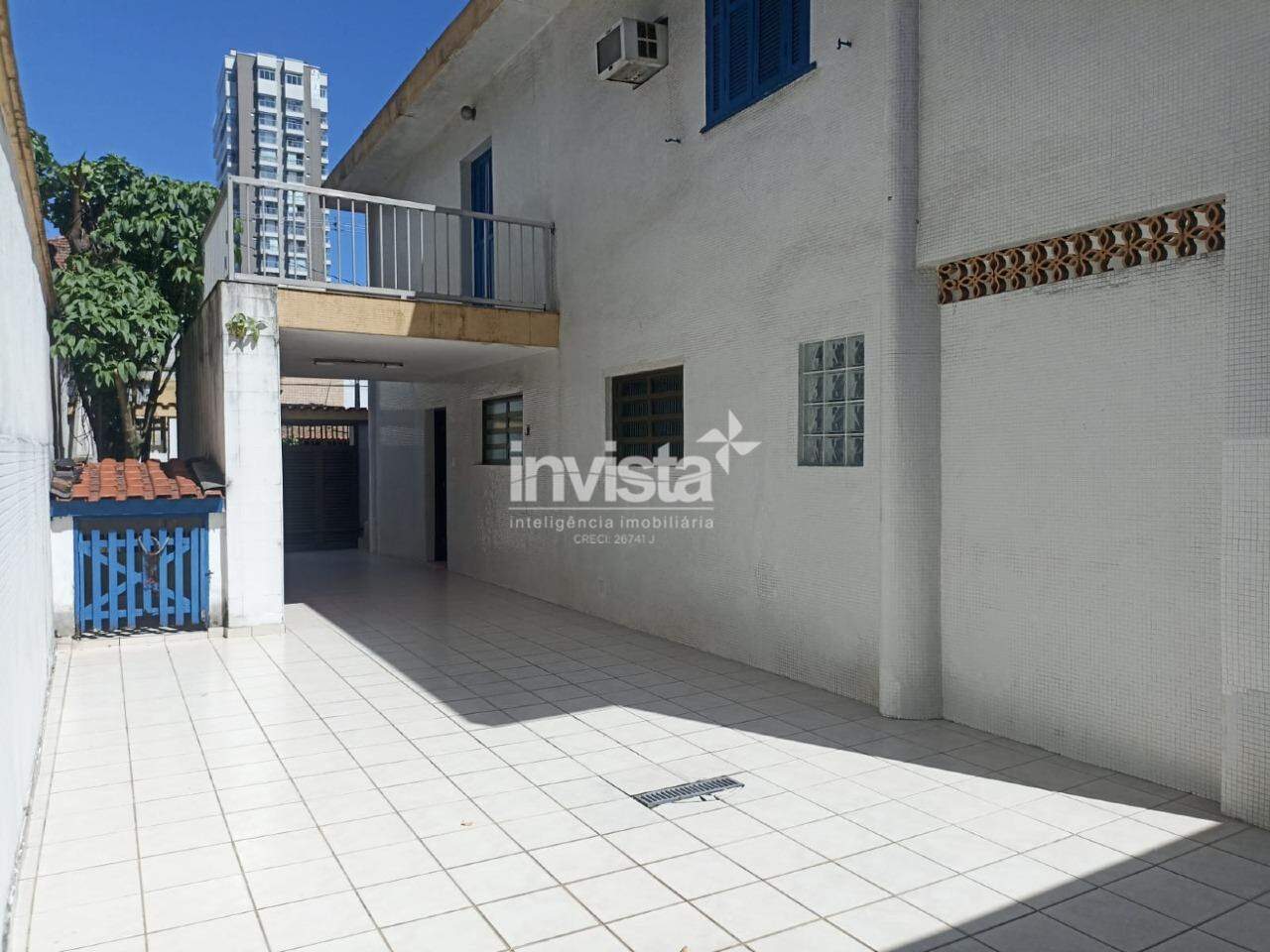 C&oacute;digo: 41270 R$ 10.500,00 Casa para alugar em Santos-SP no bairro Embar&eacute;, com 3 dormit&oacute;rios e 210m&sup2; 210 m&sup2; 3 quartos 4 vagas - Santos
