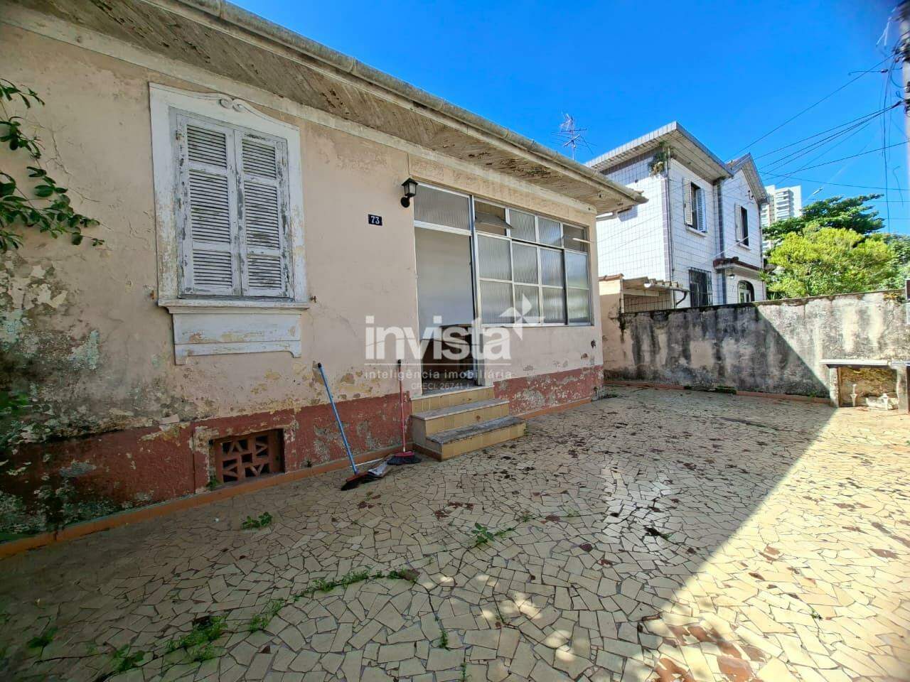C&oacute;digo: 41281 R$ 1.400.000,00 Casa &agrave; venda no bairro Vila Belmiro 400 m&sup2; 5 quartos 3 vagas - Santos