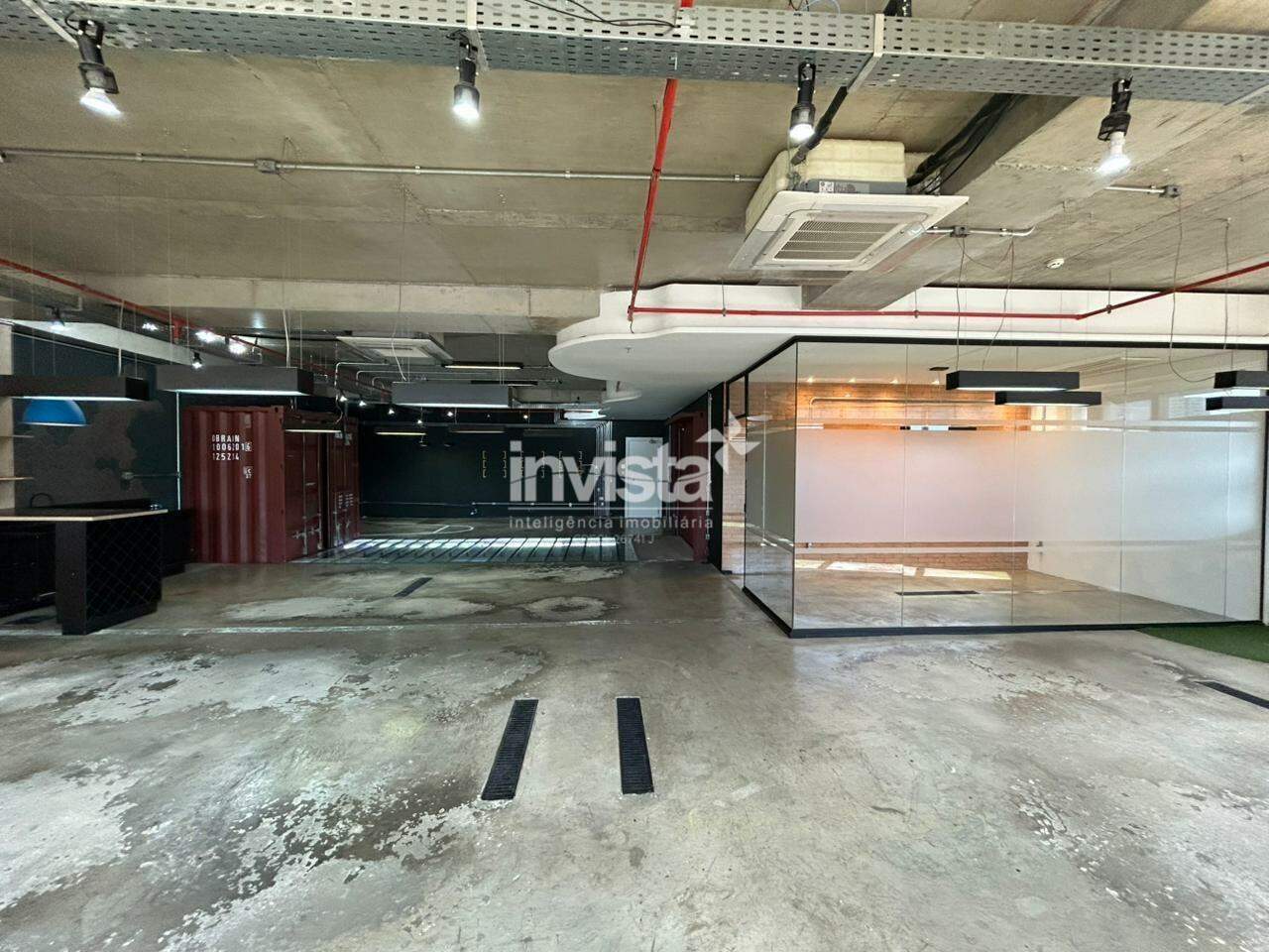 C&oacute;digo: 41284 R$ 9.500,00 Sala Comercial para alugar no bairro Gonzaga 161 m&sup2; 0 quartos 3 vagas - Santos