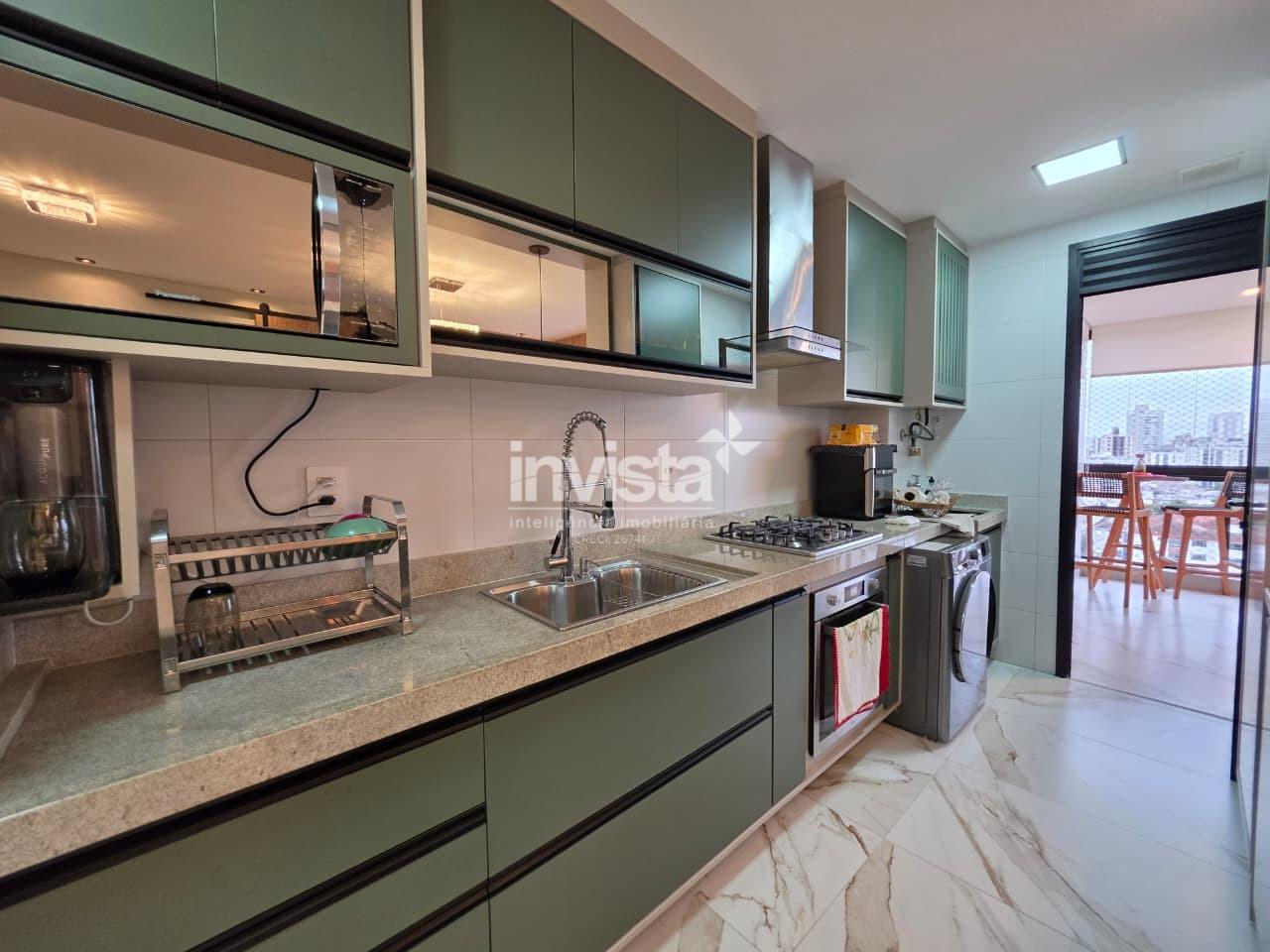 Apartamento &agrave; venda no bairro Aparecida - Santos