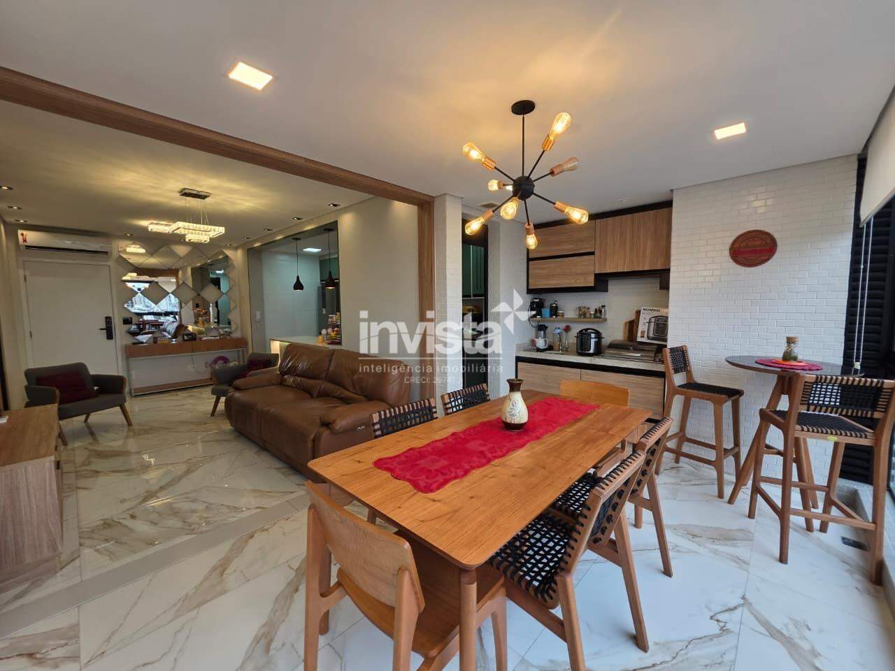 C&oacute;digo: 41287 R$ 1.480.000,00 Apartamento &agrave; venda no bairro Aparecida 82 m&sup2; 2 quartos 2 vagas - Santos