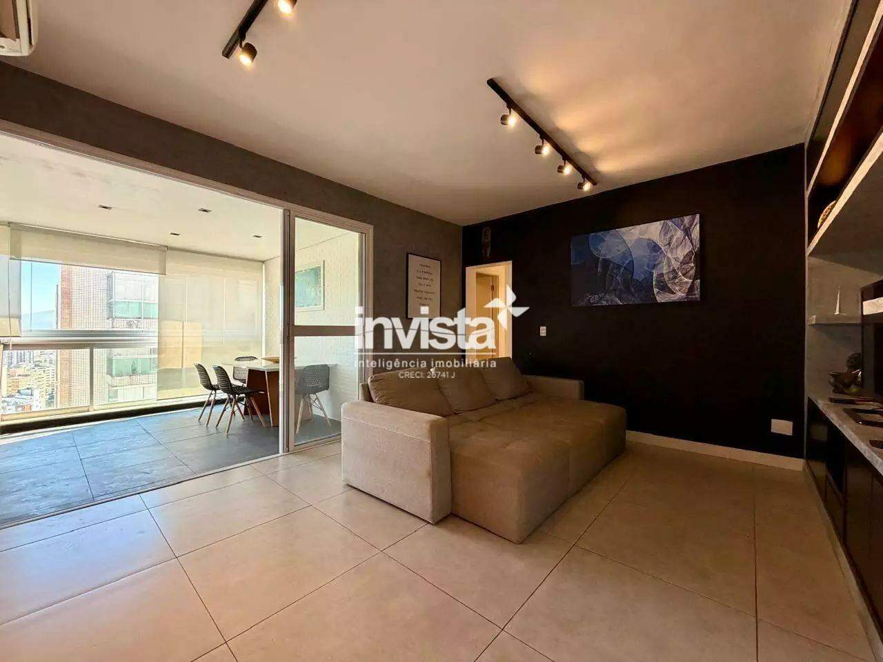 C&oacute;digo: 41288 R$ 7.000,00 Apartamento para alugar em Santos-SP no bairro Ponta da Praia, com 2 dormit&oacute;rios e 77m&sup2; 77 m&sup2; 2 quartos 2 vagas - Santos