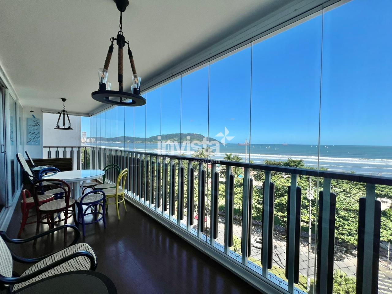 C&oacute;digo: 41290 R$ 3.890.000,00 Apartamento &agrave; venda no bairro Boqueir&atilde;o 277 m&sup2; 3 quartos 2 vagas - Santos