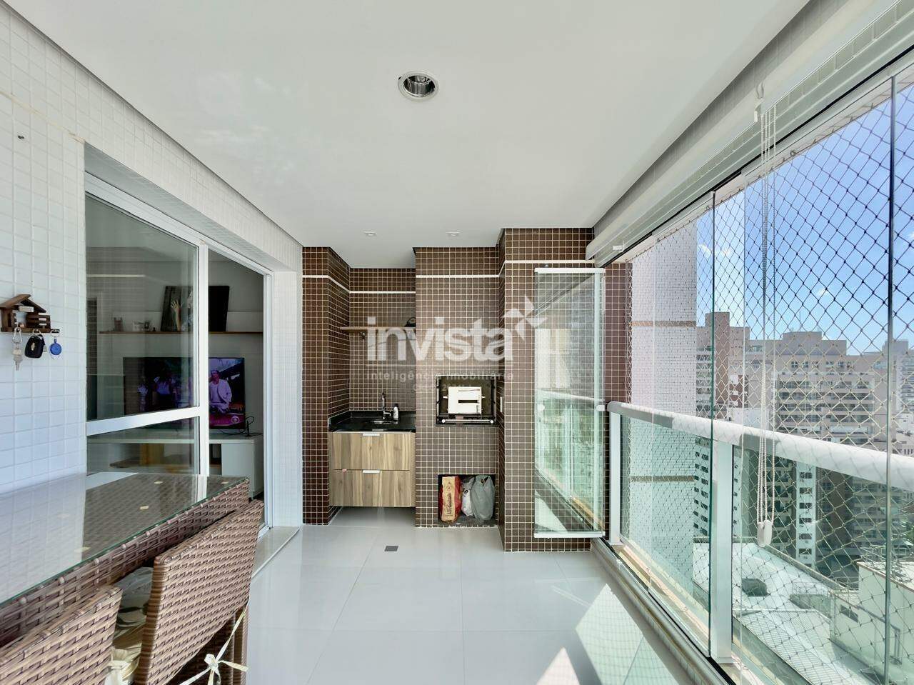 C&oacute;digo: 41301 R$ 1.550.000,00 Apartamento &agrave; venda no bairro Pomp&eacute;ia 100 m&sup2; 2 quartos 2 vagas - Santos