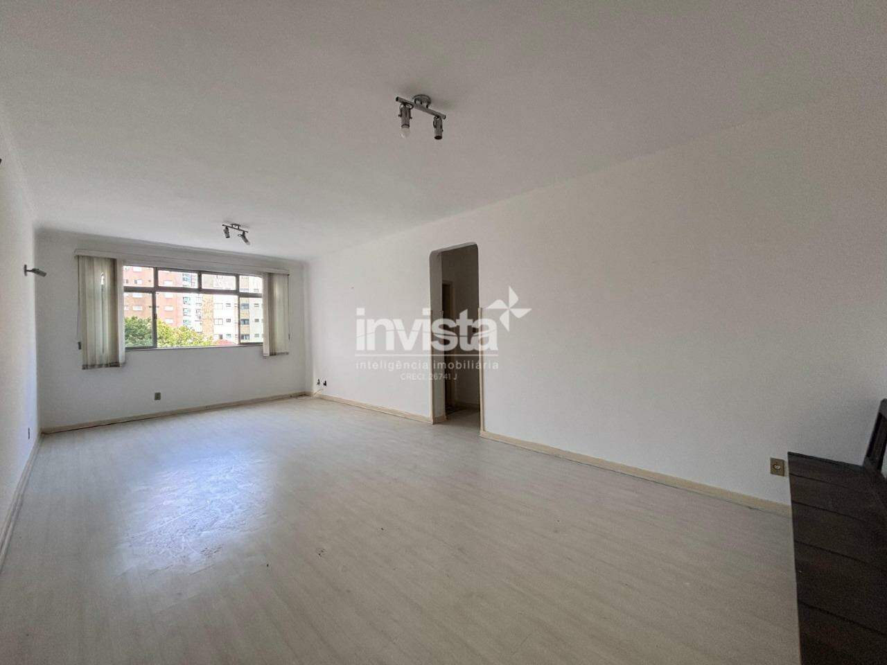 Apartamento para aluguel no bairro Boqueir&atilde;o - Santos