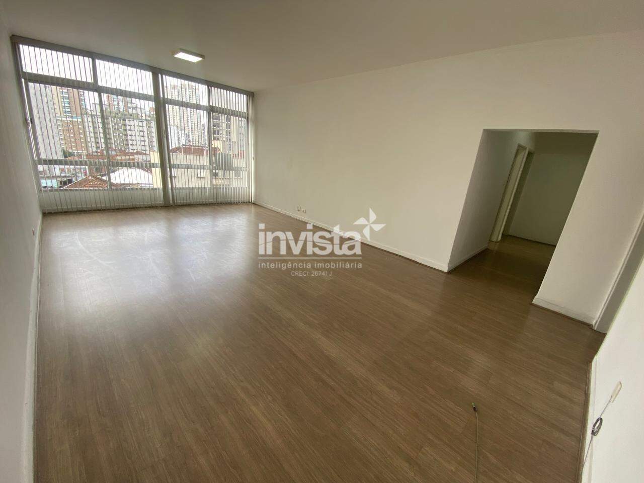 C&oacute;digo: 41308 R$ 6.500,00 Apartamento para alugar em Santos-SP no bairro Boqueir&atilde;o, com 3 dormit&oacute;rios e 168m&sup2; 168 m&sup2; 3 quartos 1 vaga - Santos