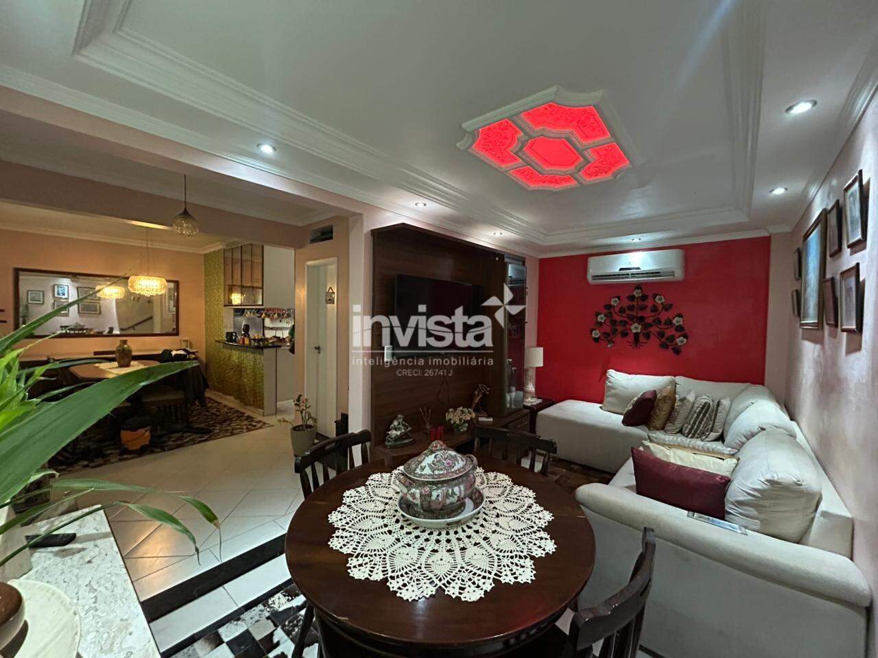 C&oacute;digo: 41317 R$ 5.000,00 Casa Villagio para alugar em Santos-SP no bairro Macuco, com 3 dormit&oacute;rios e 99m&sup2; 99 m&sup2; 3 quartos 1 vaga - Santos