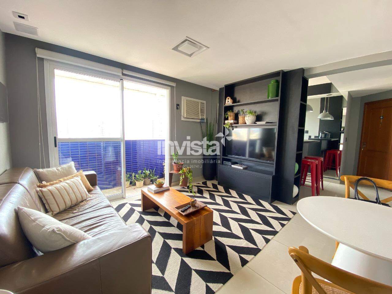 C&oacute;digo: 41335 R$ 1.500.000,00 Apartamento &agrave; venda no bairro Gonzaga 90 m&sup2; 2 quartos 2 vagas - Santos