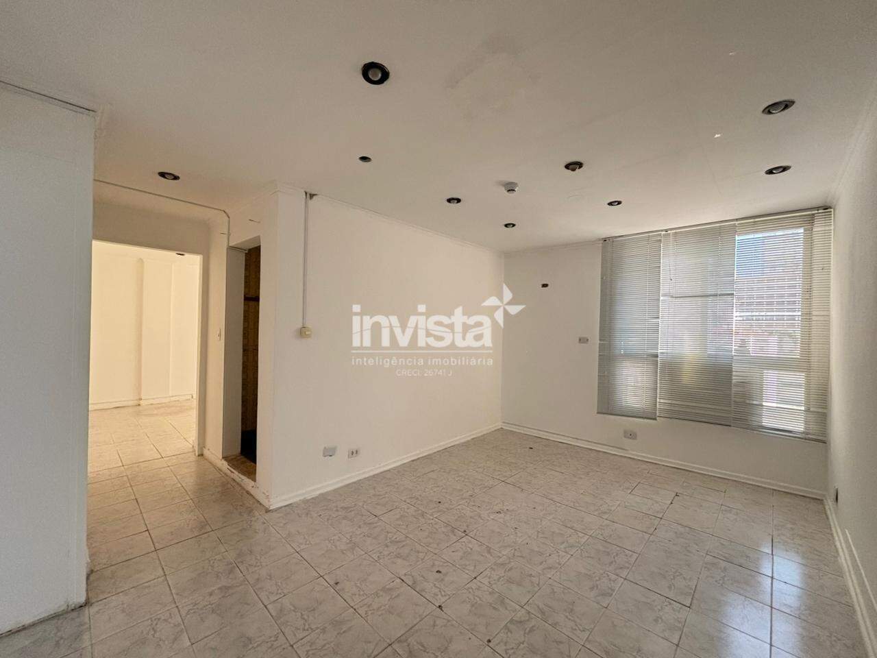 Sala Comercial para alugar em Santos-SP no bairro Gonzaga, com 0 dormit&oacute;rio e 70m&sup2; - Santos