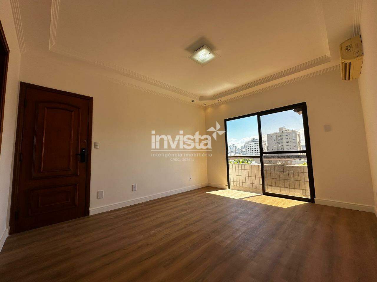 C&oacute;digo: 41342 R$ 4.600,00 Apartamento para alugar no bairro Aparecida 70 m&sup2; 2 quartos 1 vaga - Santos