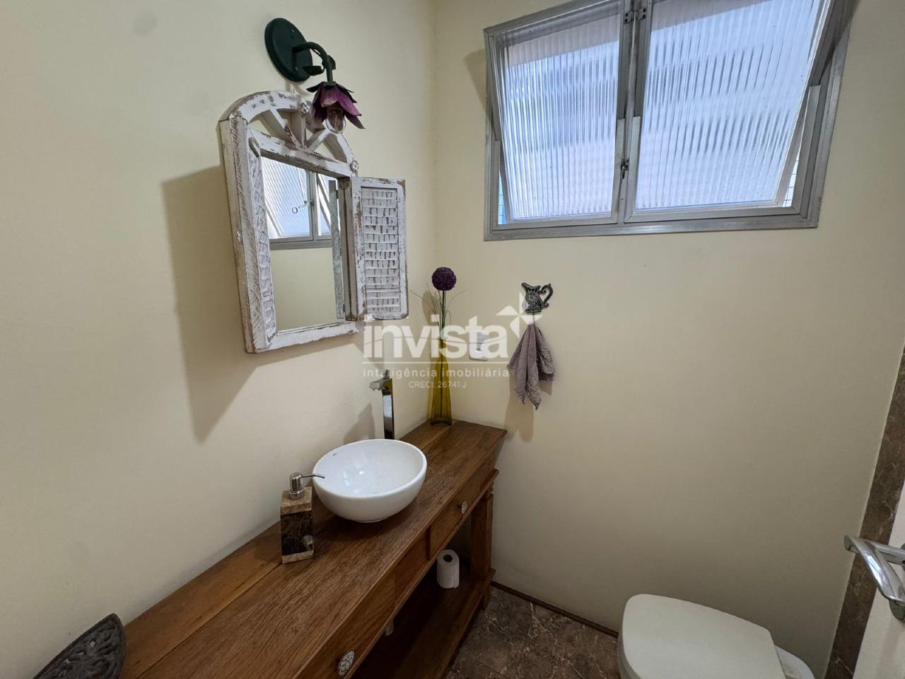 Apartamento &agrave; venda no bairro Gonzaga - Santos