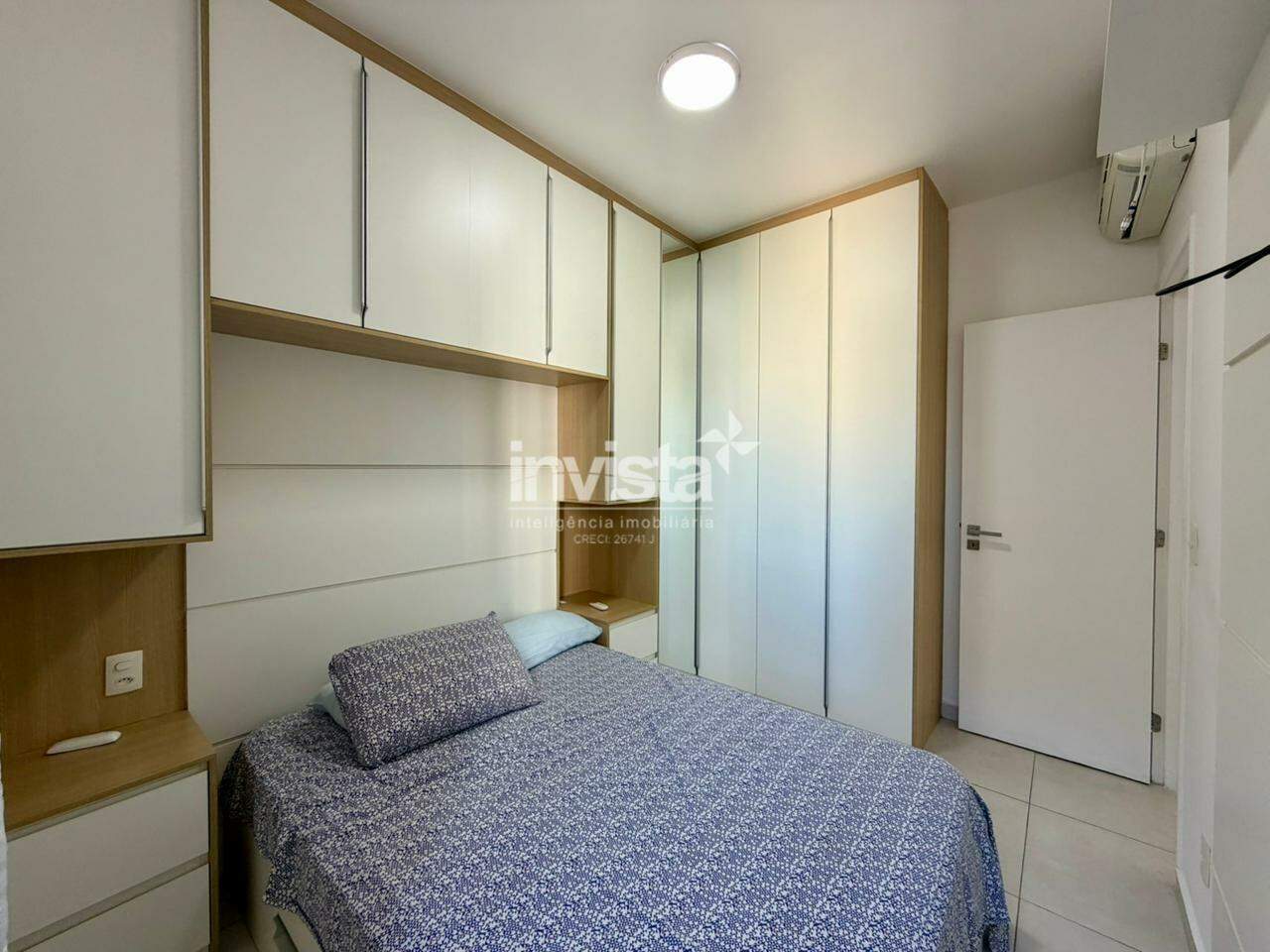 Apartamento &agrave; venda em Santos-SP no bairro Boqueir&atilde;o, com 1 dormit&oacute;rio e 70m&sup2; - Santos