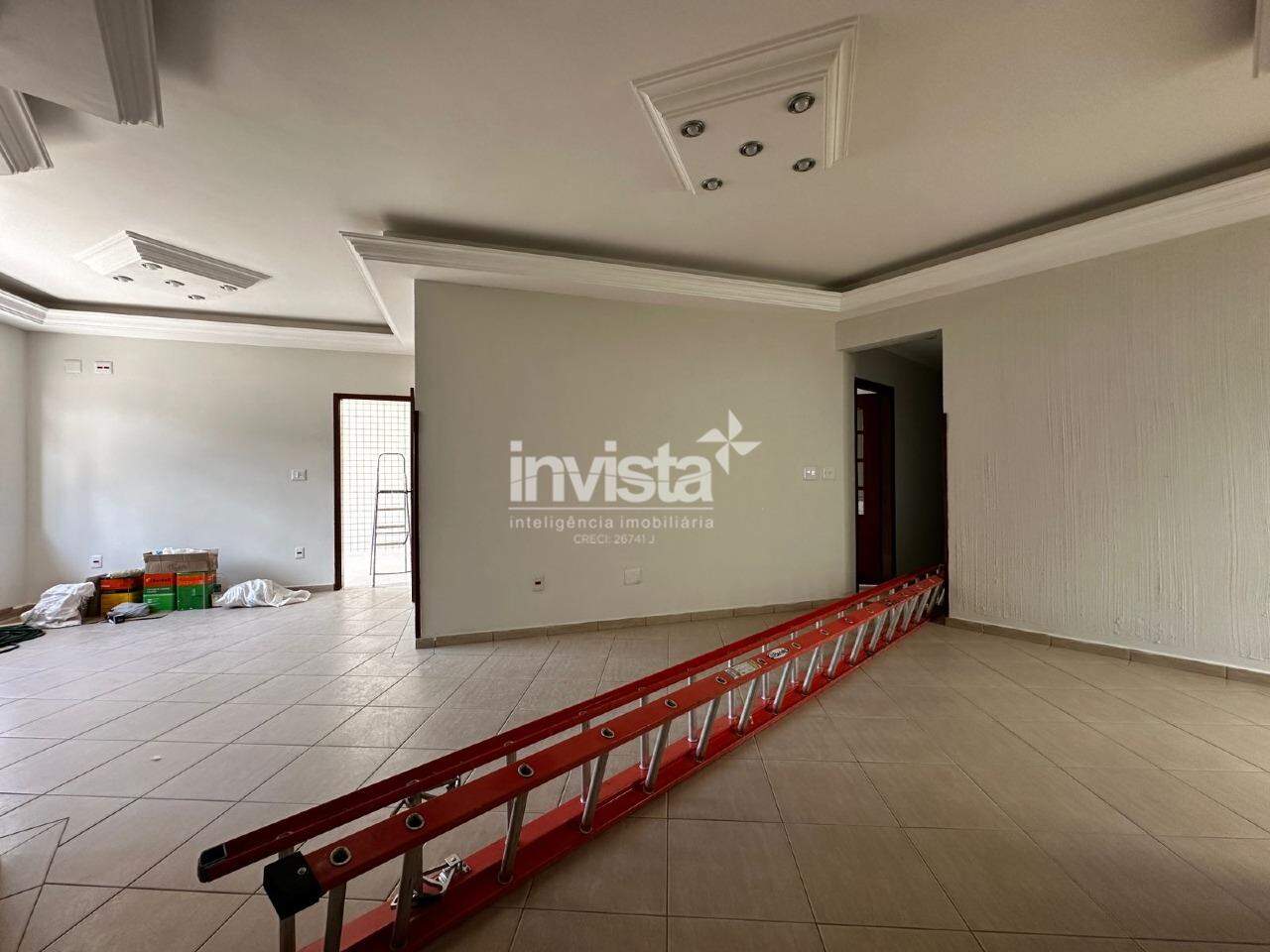 Casa para alugar na Ponta da Praia | 3 Su&iacute;tes | 3 Vagas de Garagem - Santos