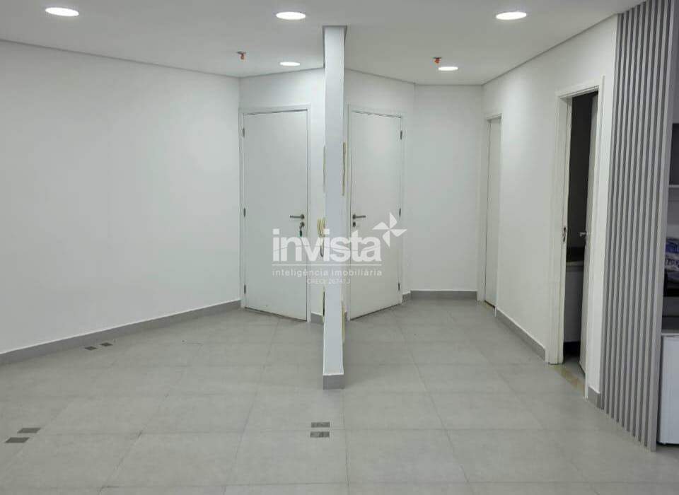 Sala Comercial para alugar em Santos-SP no bairro VALONGO, com 0 dormit&oacute;rio e 111m&sup2; - Santos