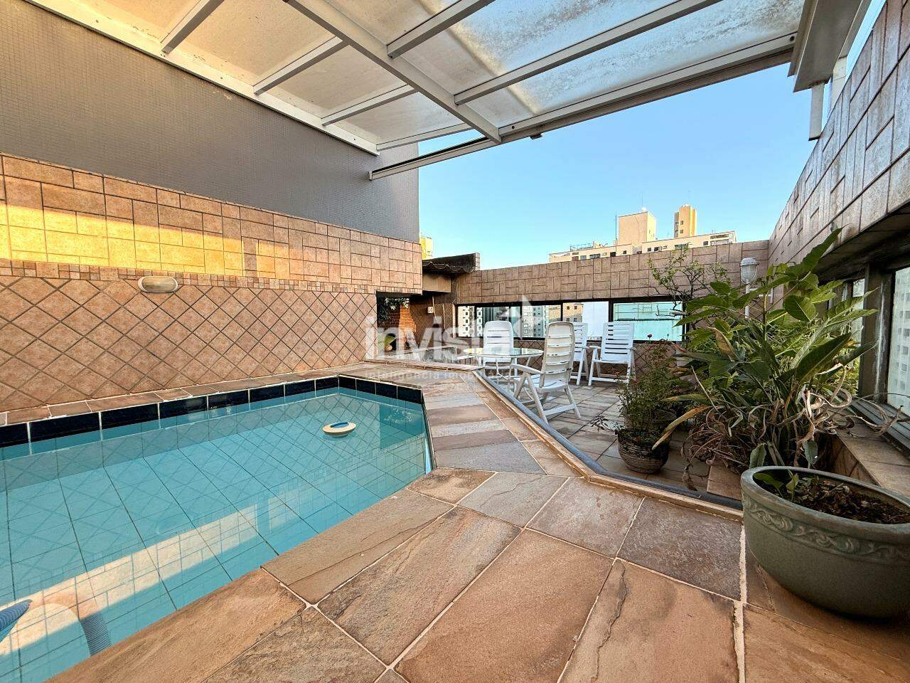 C&oacute;digo: 41402 R$ 2.350.000,00 Cobertura &agrave; venda em Santos-SP no bairro Pomp&eacute;ia, com 4 dormit&oacute;rios e 219m&sup2; 219 m&sup2; 4 quartos 3 vagas - Santos