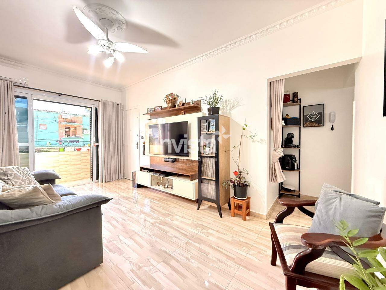 C&oacute;digo: 41403 R$ 435.000,00 Apartamento &agrave; venda em Santos-SP no bairro Boqueir&atilde;o, com 2 dormit&oacute;rios e 84m&sup2; 84 m&sup2; 2 quartos 1 vaga - Santos