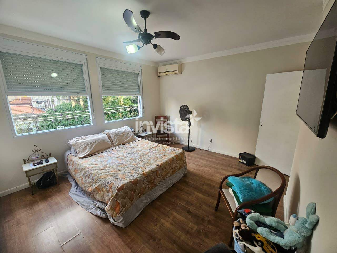 Apartamento &agrave; venda em Santos-SP no bairro Boqueir&atilde;o, com 3 dormit&oacute;rios e 110m&sup2; - Santos