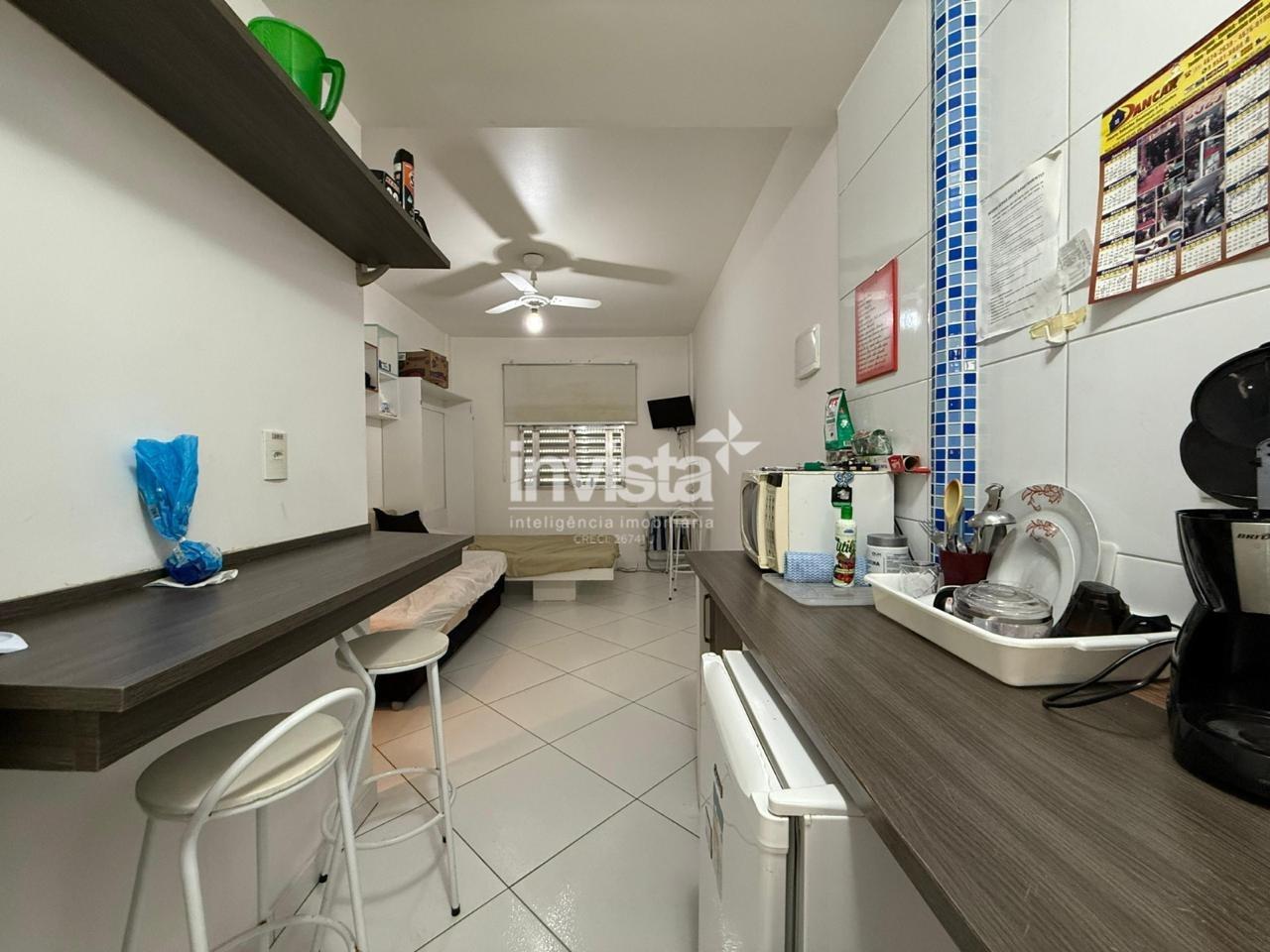 C&oacute;digo: 41429 R$ 2.600,00 Apartamento para alugar em Santos-SP no bairro Jos&eacute; Menino, com 1 dormit&oacute;rio e 25m&sup2; 25 m&sup2; 1 quarto 1 vaga - Santos