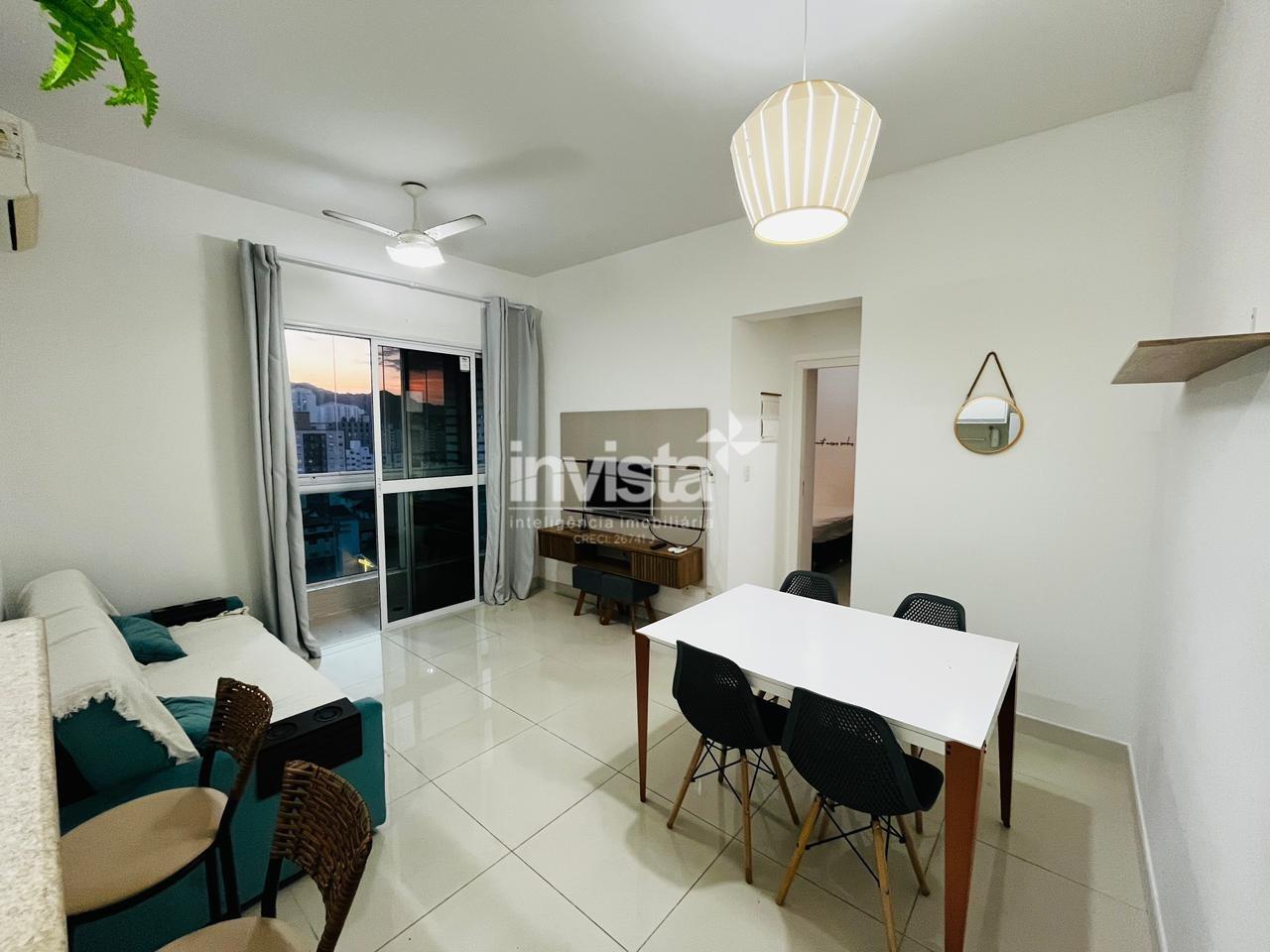 C&oacute;digo: 41435 R$ 4.500,00 Apartamento para alugar em Santos-SP no bairro Pomp&eacute;ia, com 1 dormit&oacute;rio e 55m&sup2; 55 m&sup2; 1 quarto 1 vaga - Santos