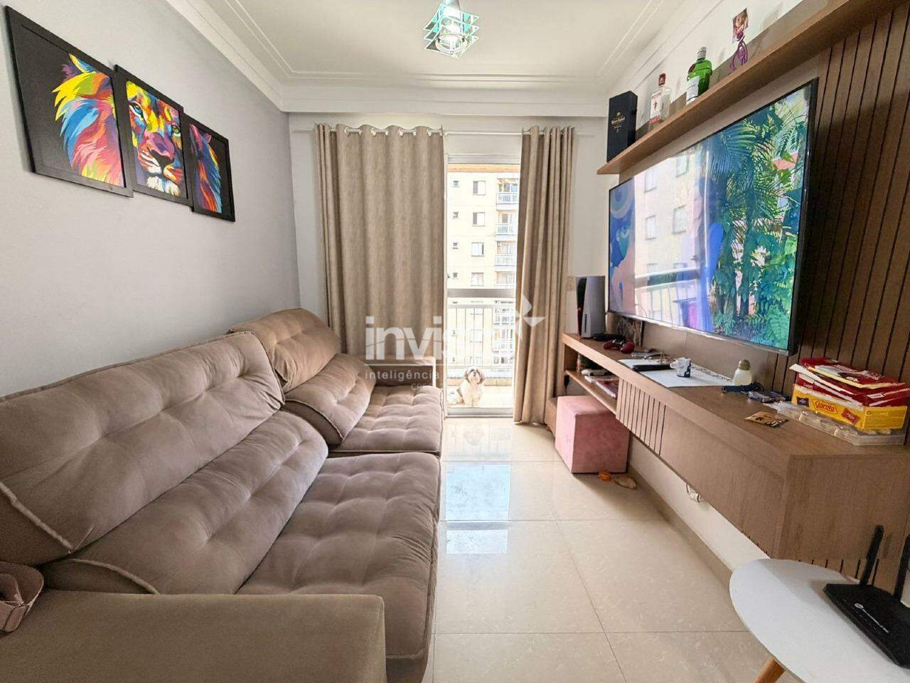 C&oacute;digo: 41436 R$ 299.000,00 Apartamento &agrave; venda em Santos-SP no bairro MORRO NOVA CINTRA, com 2 dormit&oacute;rios e 57m&sup2; 57 m&sup2; 2 quartos 1 vaga - Santos