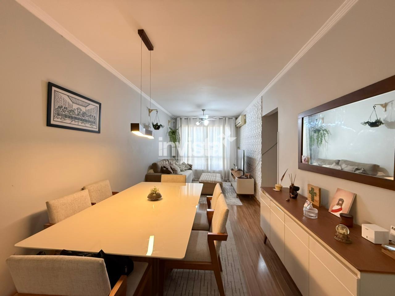 Apartamento &agrave; venda em Santos-SP no bairro Embar&eacute;, com 2 dormit&oacute;rios e 85m&sup2; - Santos